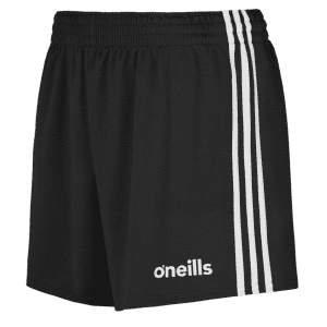 Kids Mourne Gaelic Black/White Shorts
