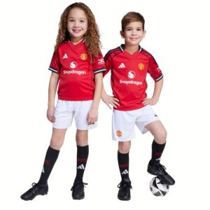 Manchester United 25/26 Junior Kids Home Mini Kit