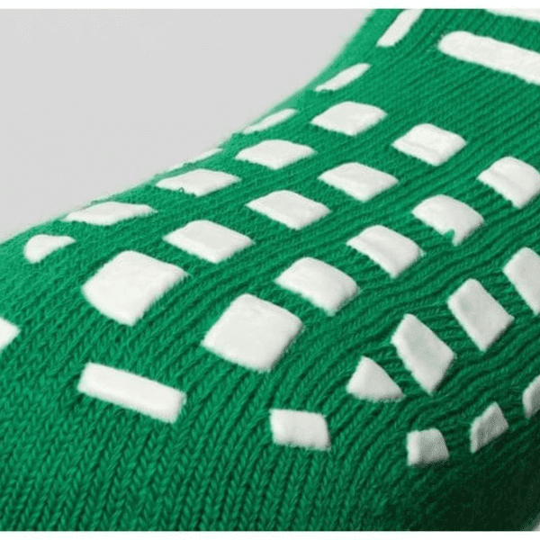 Shox Mid Leg Grip Socks Green